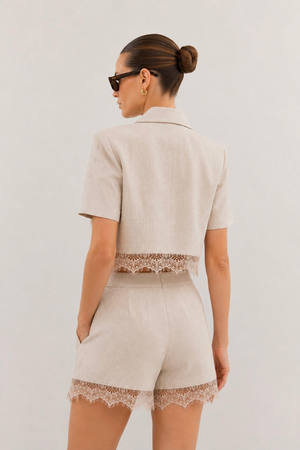 Otis Lace Trim Co-ord Set