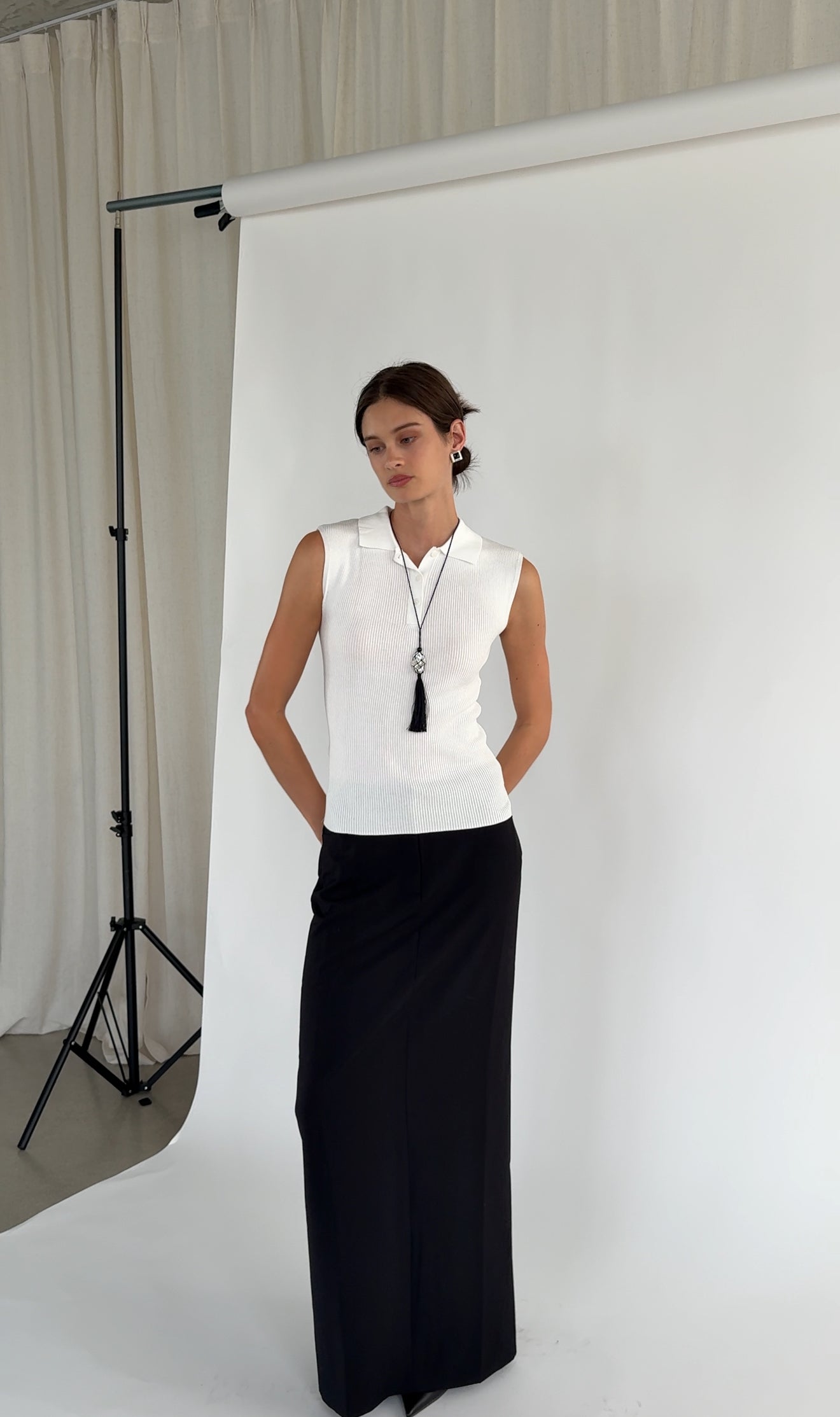 Caspian In The Net Necklace