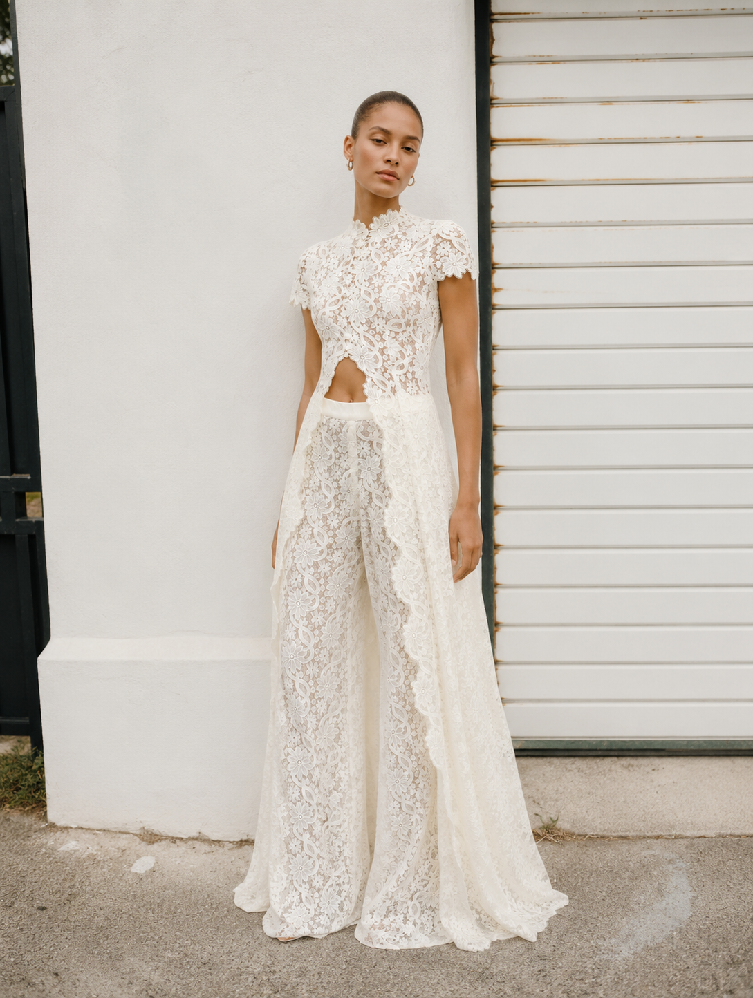 Loana Lace Top & Pants Set