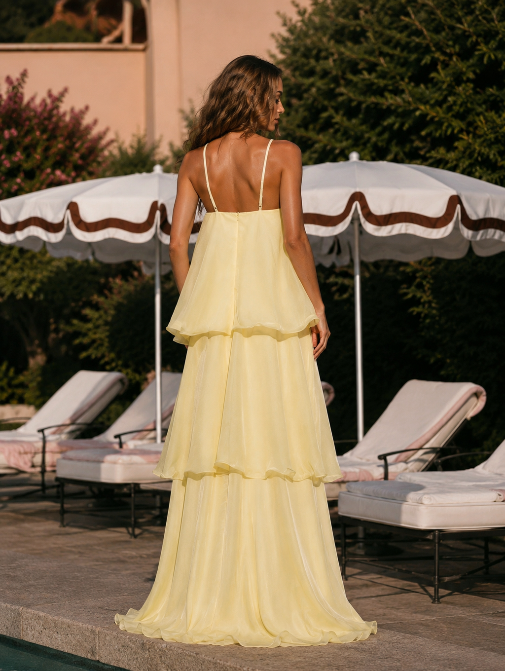 Leoni Tiered Maxi Dress