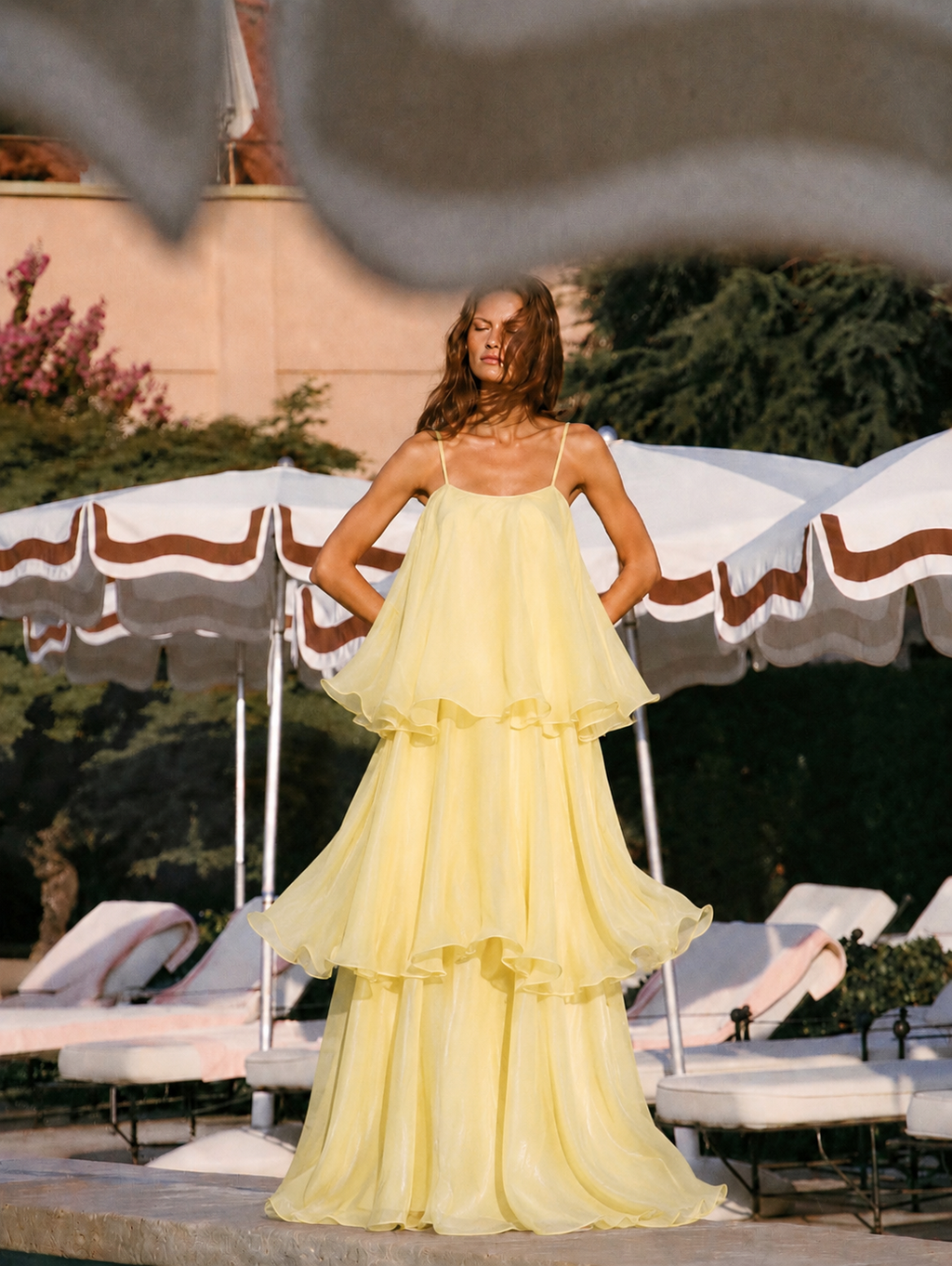 Leoni Tiered Maxi Dress