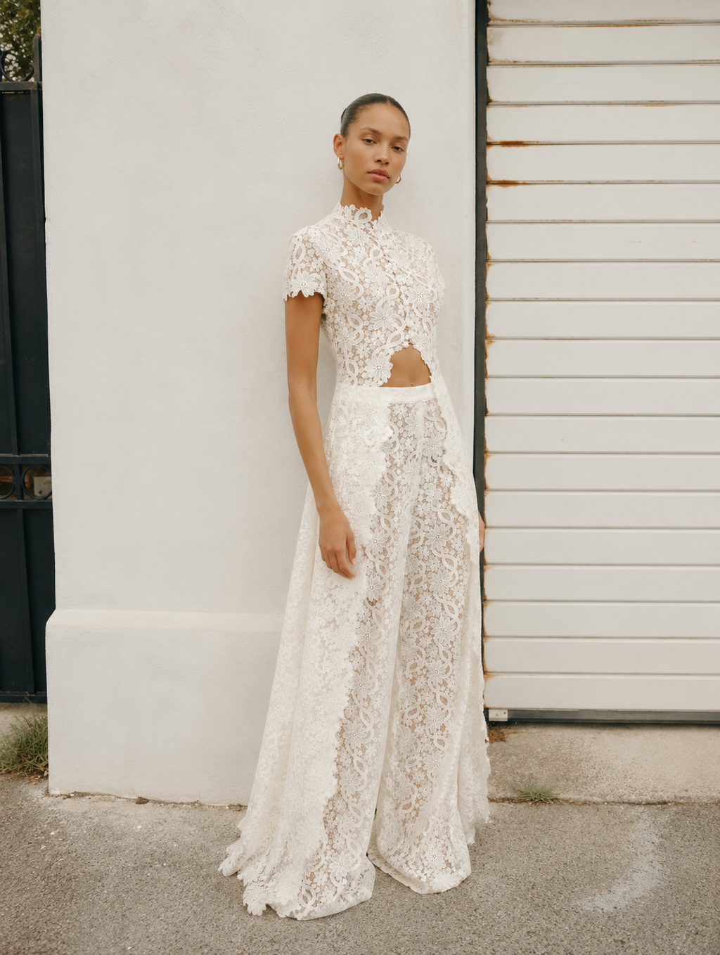 Loana Lace Top & Pants Set
