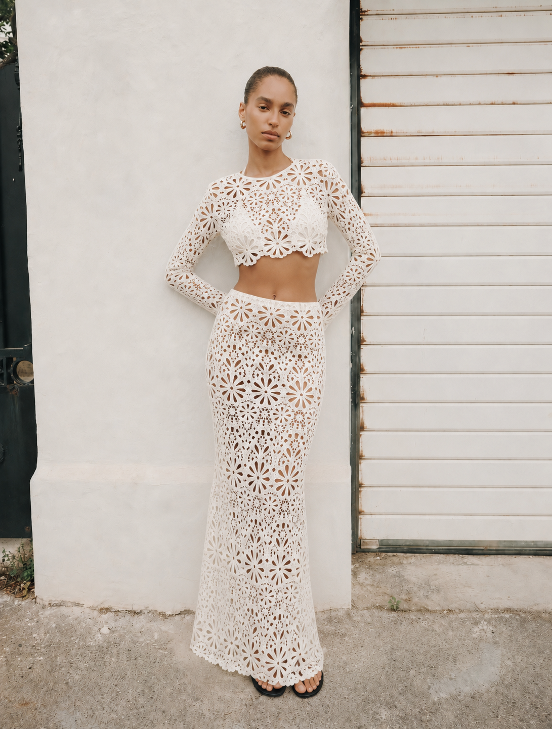 Aimee Floral Lace Co-ord Set