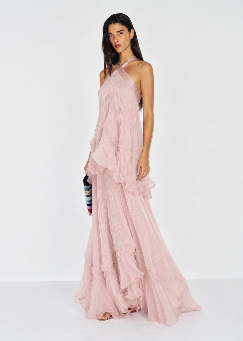 Dorathea Pleated Maxi Dress