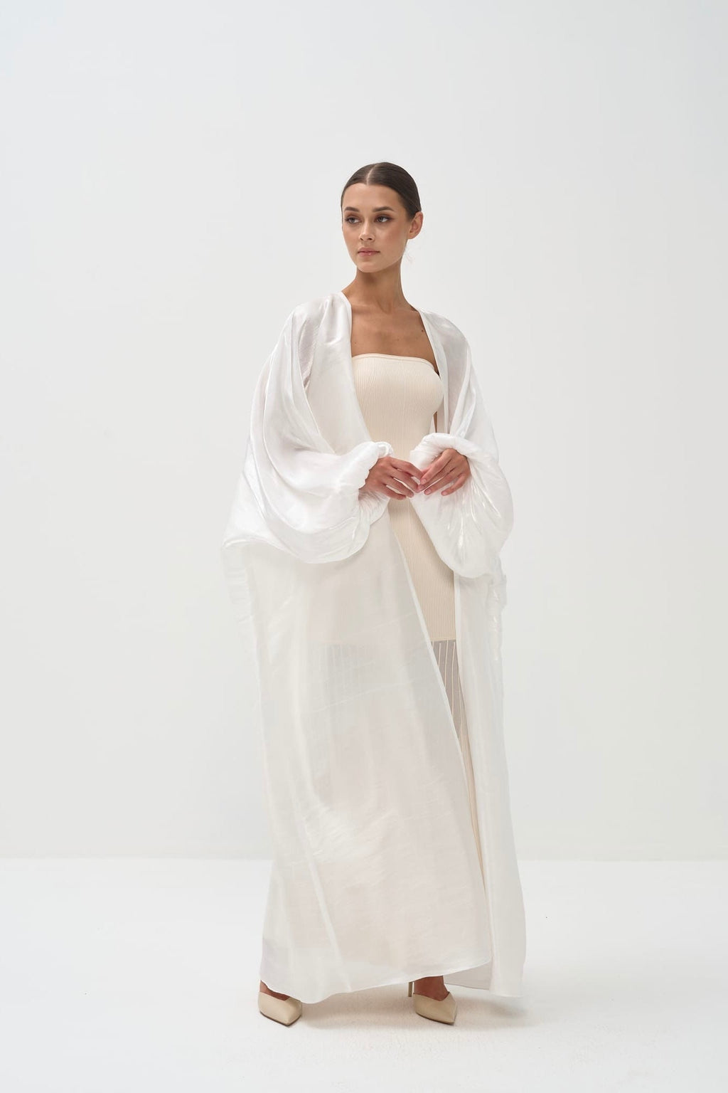 Aerin Abaya in Organza