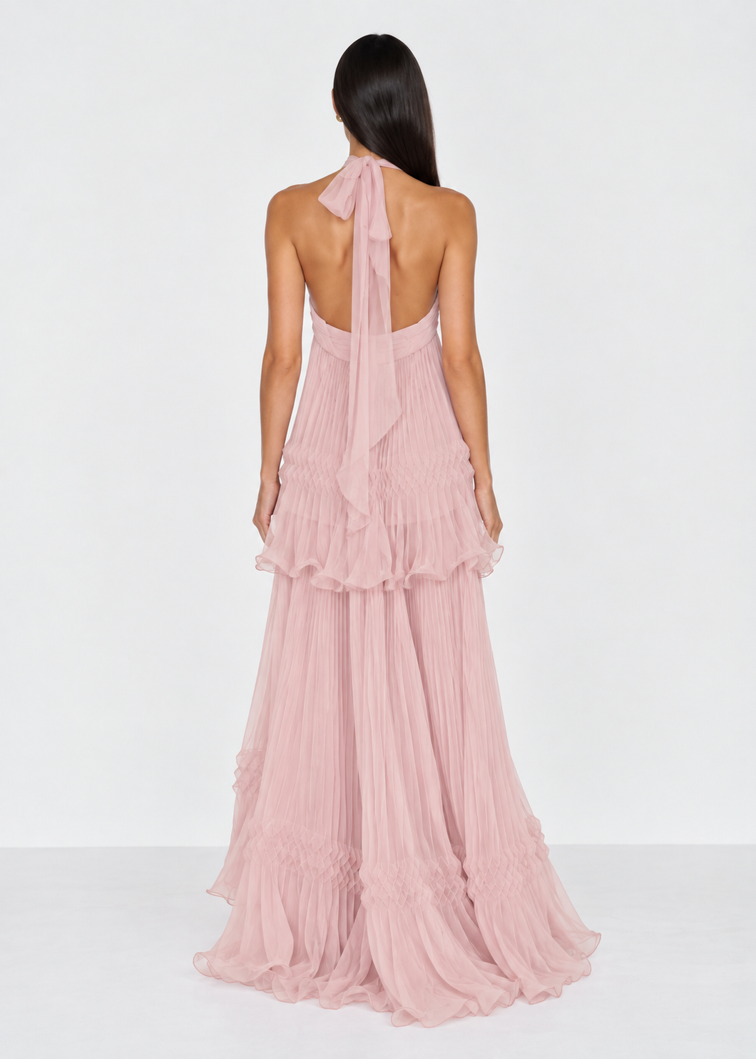 Dorathea Pleated Maxi Dress