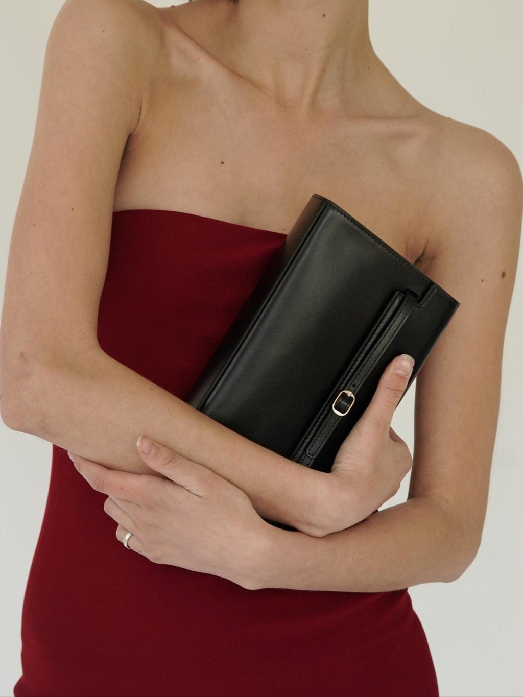 Noir Allure Shoulder Bag