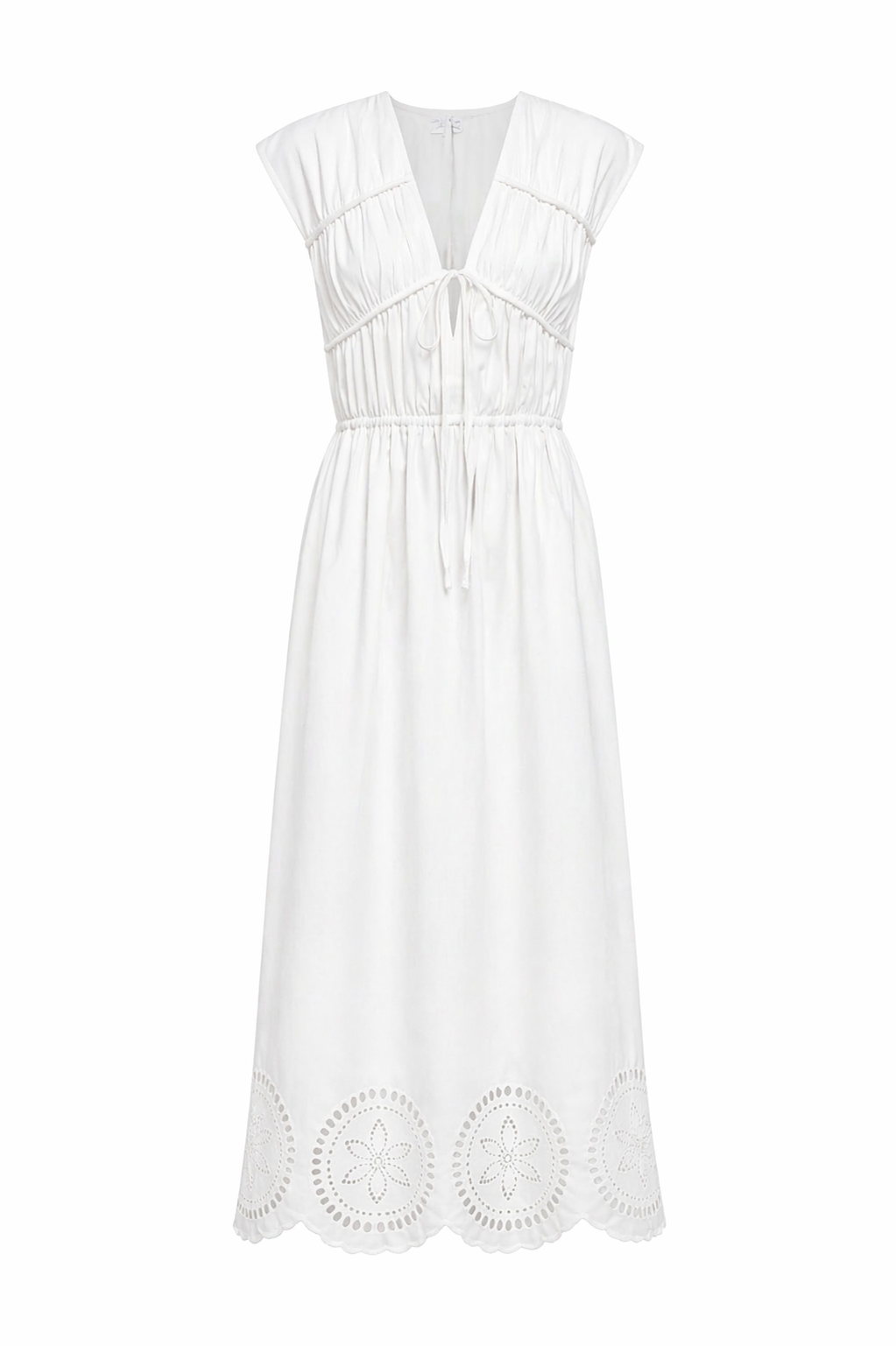 Ari Cotton Blend Maxi Dress