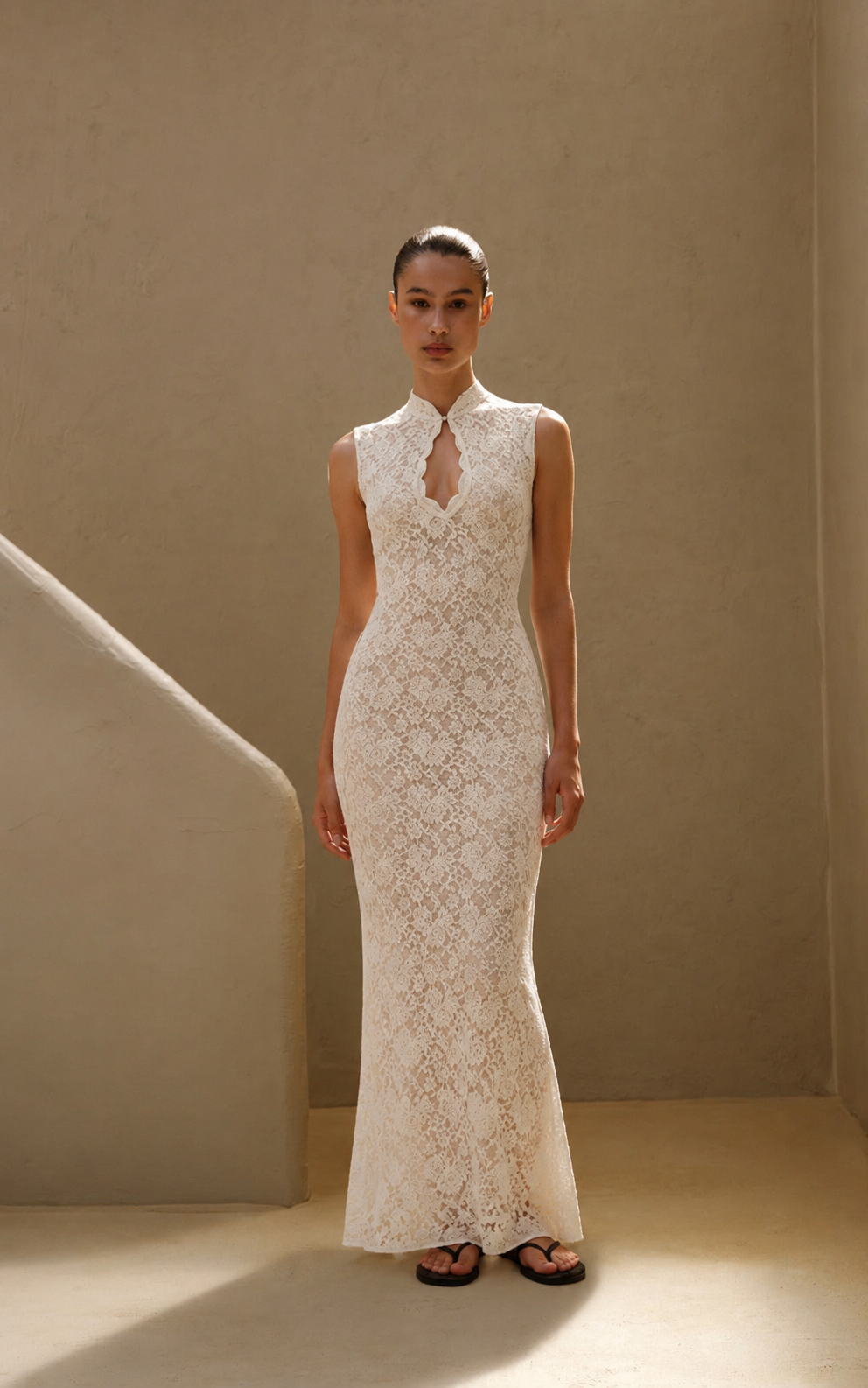 Zuri Lace Maxi Dress