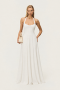 Lola Halter Corset Maxi Dress
