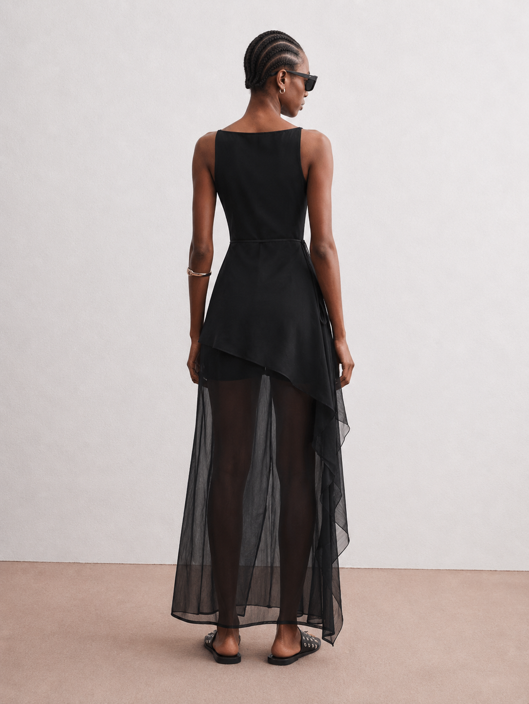 Sammi Sheer Midi Dress