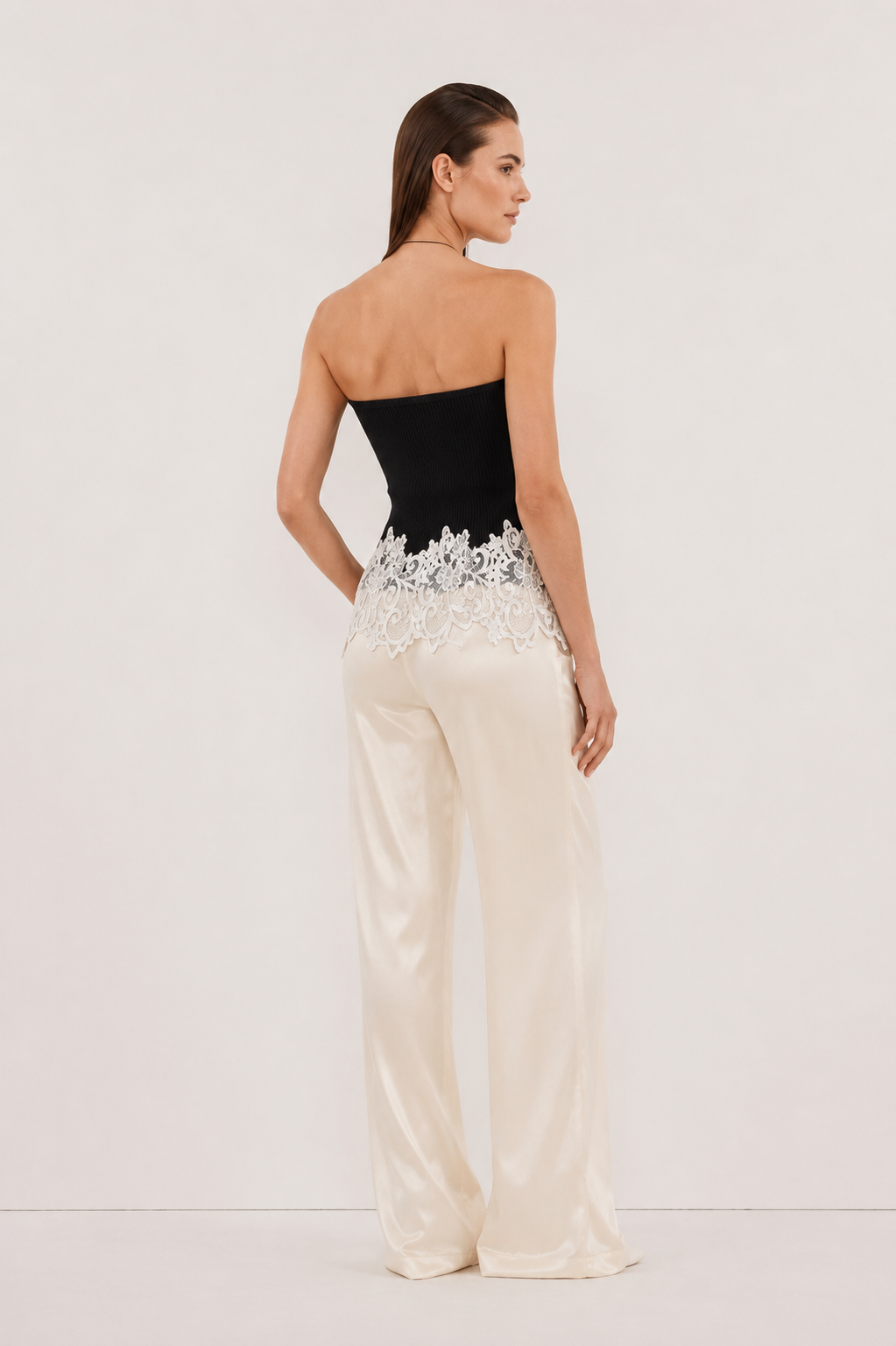 Madeleine Lace Tube Top