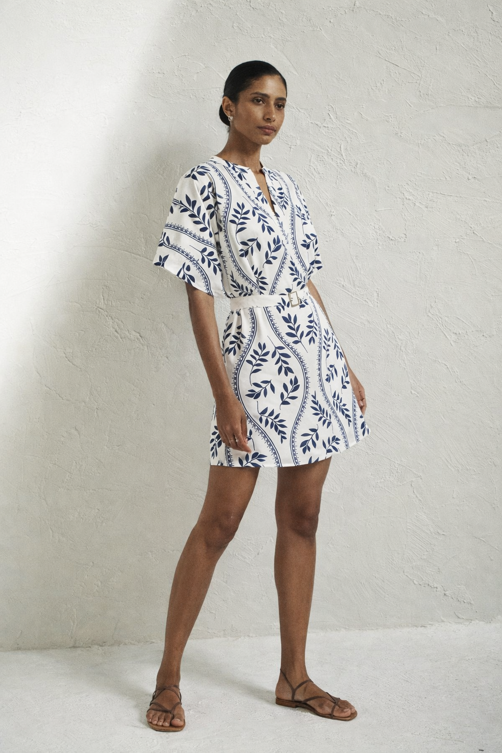 Milo Belted Mini Shirt Dress