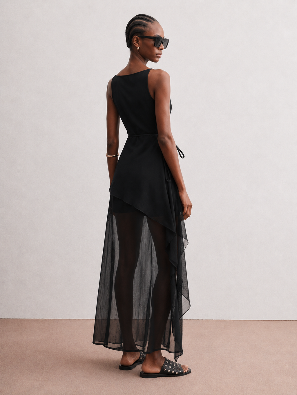 Sammi Sheer Midi Dress