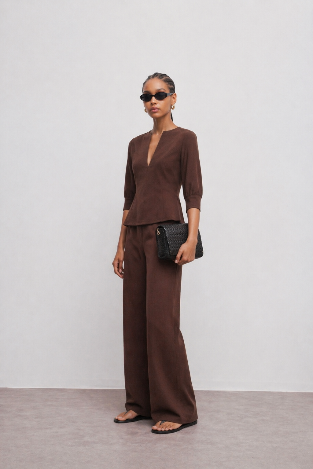 Millie Cotton Tailored Long Sleeves