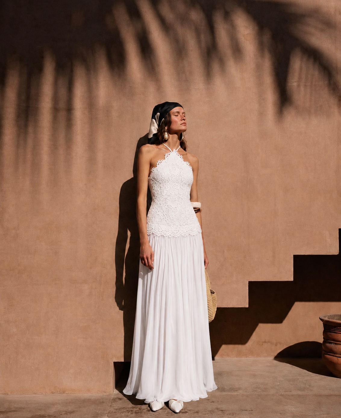 Alicia Floral Pleated Maxi Dress