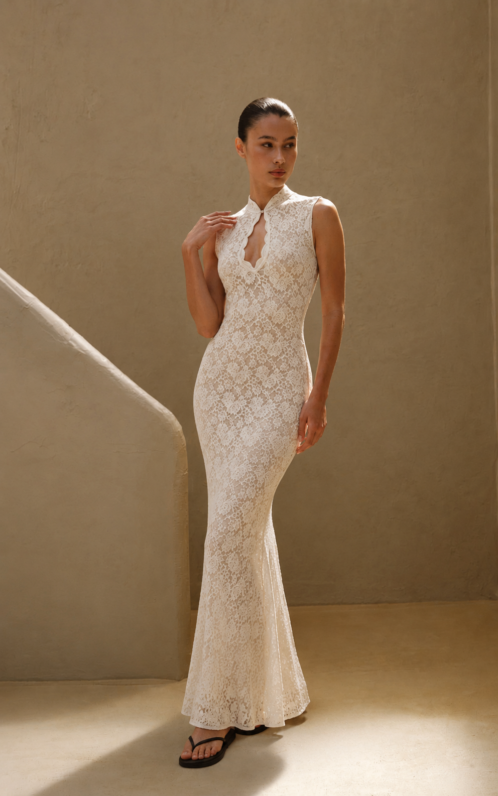 Zuri Lace Maxi Dress