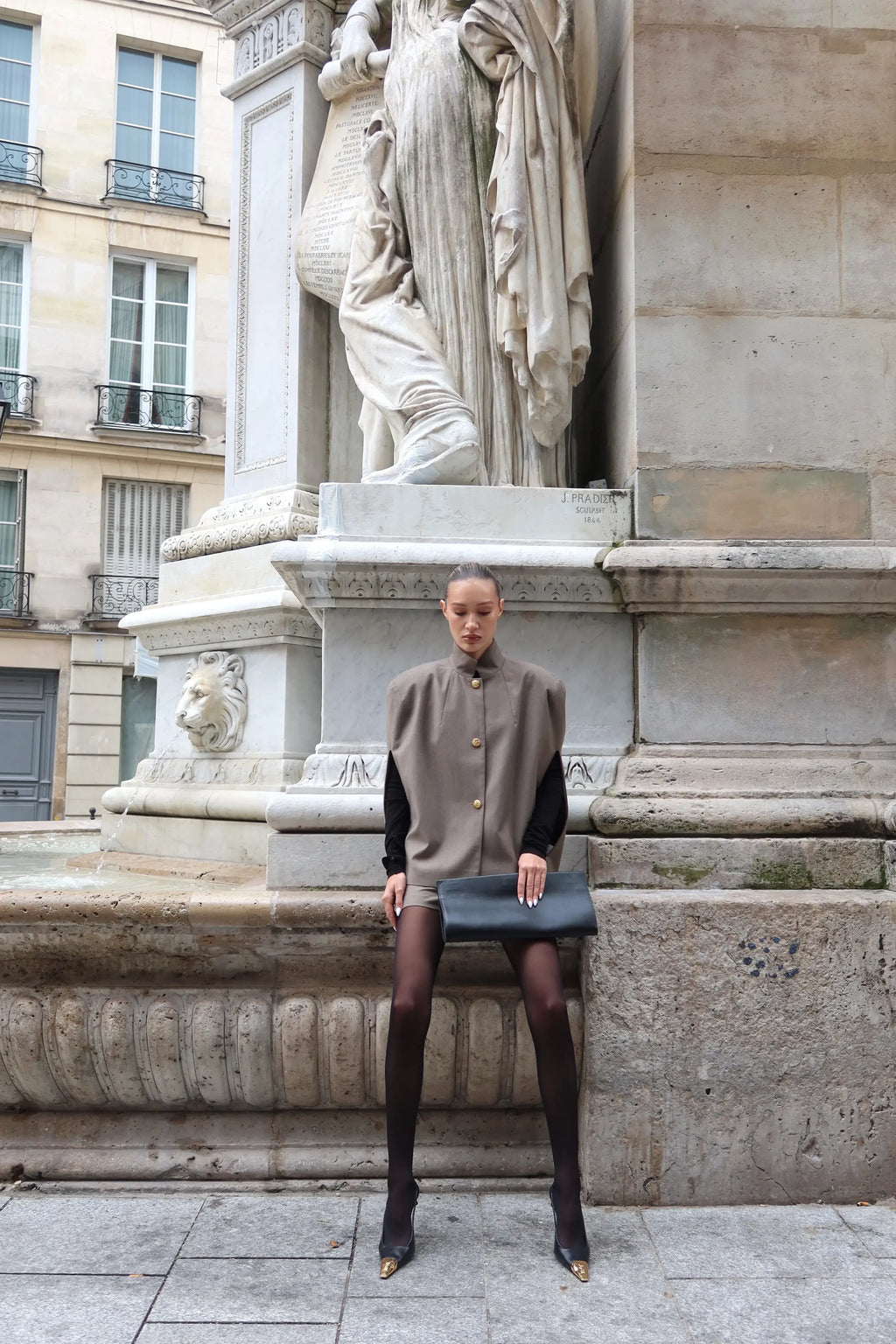 Кейп "Vintage" бежевый