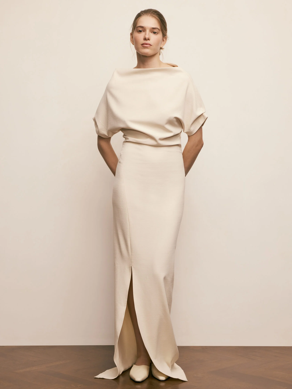 Moonlight Elegance Dress Ivory