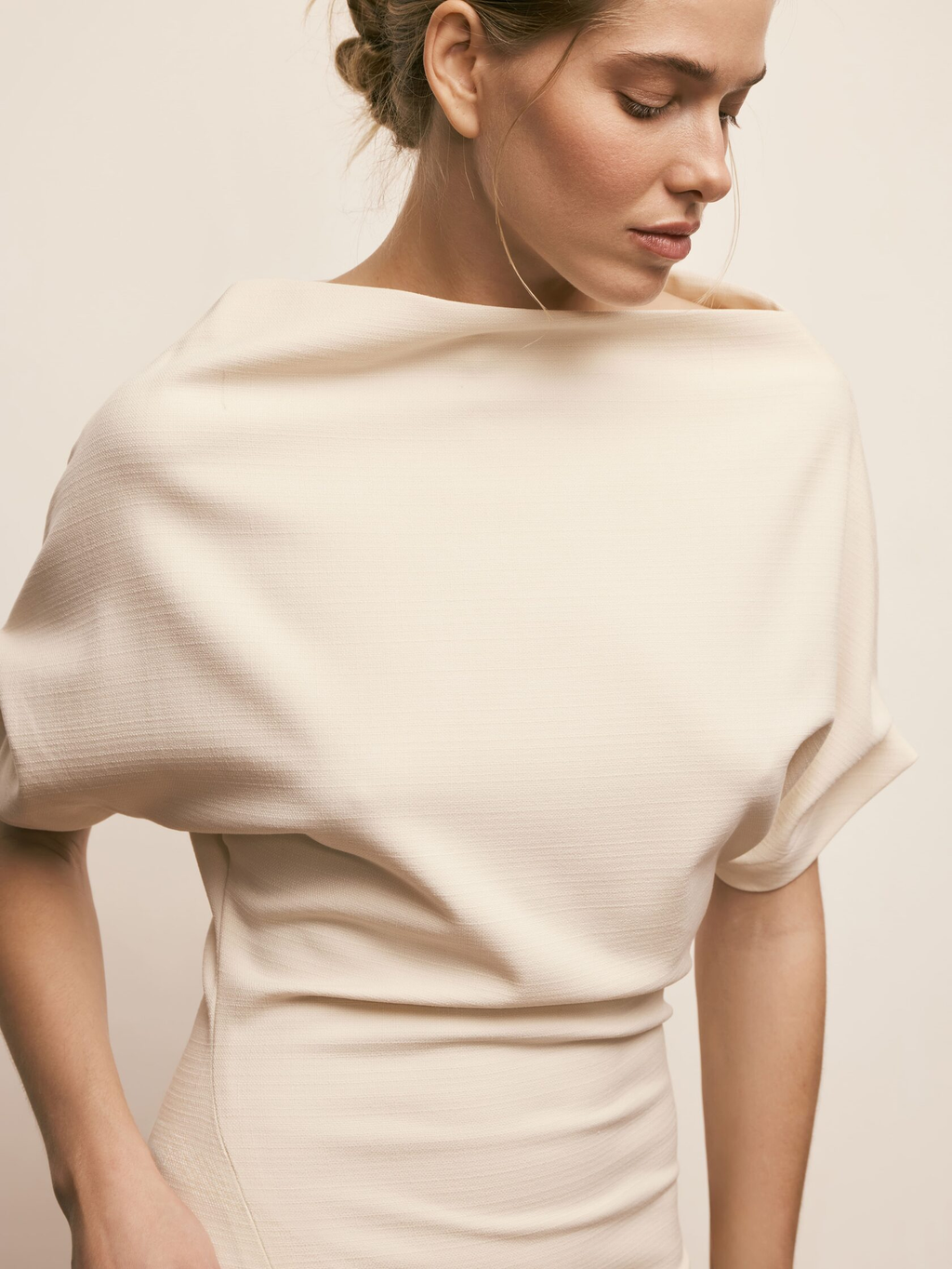 Moonlight Elegance Dress Ivory