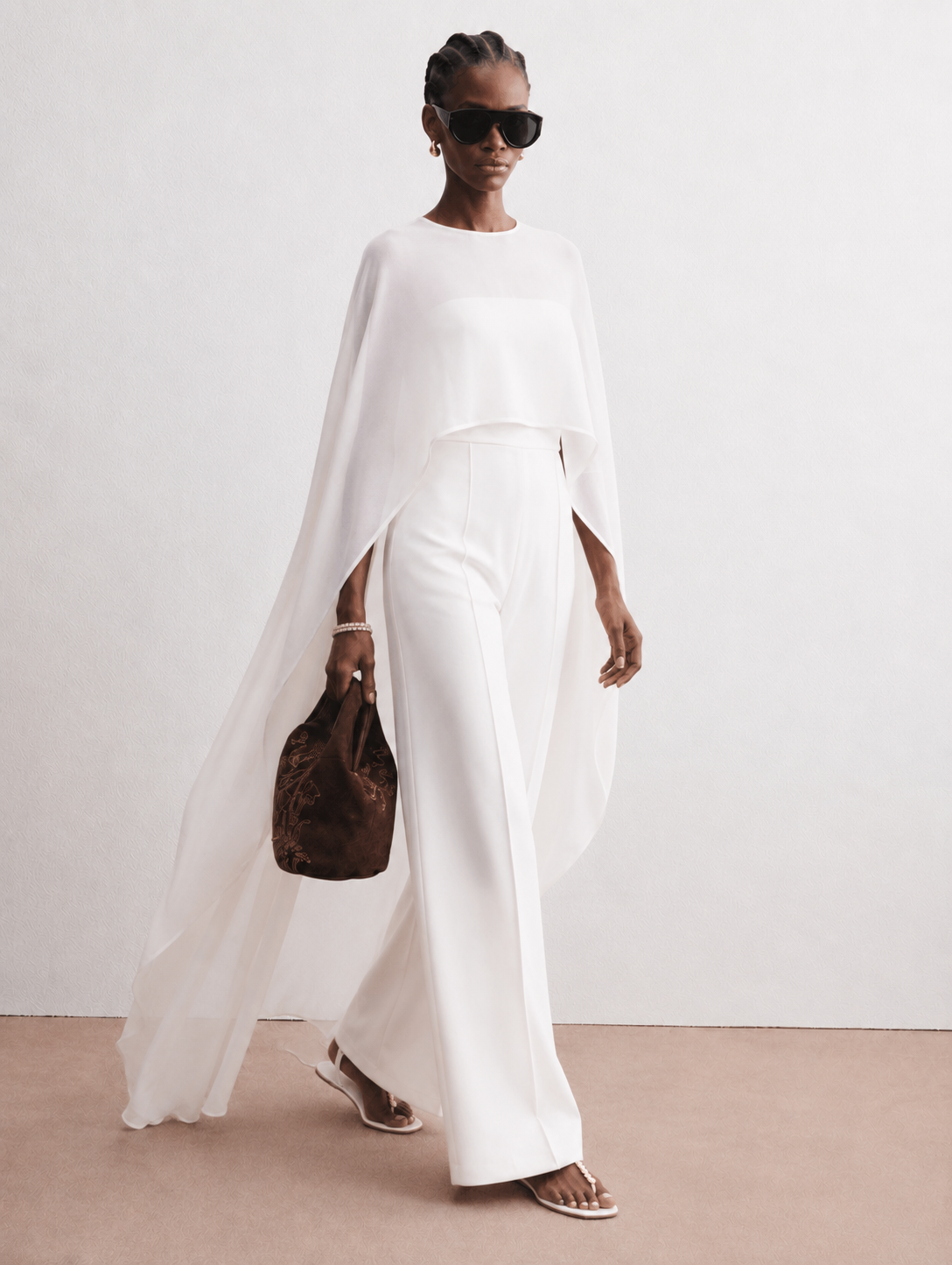 Arlo Jumpsuit with Shawl