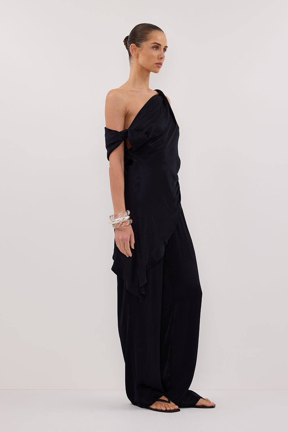 MONICA INK SATIN PANT