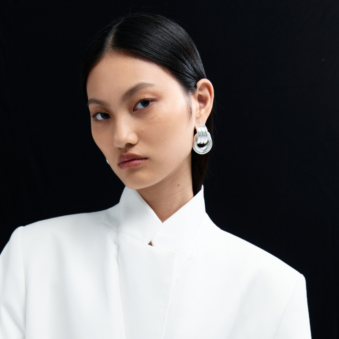 DOUBLE KNOT EARRINGS