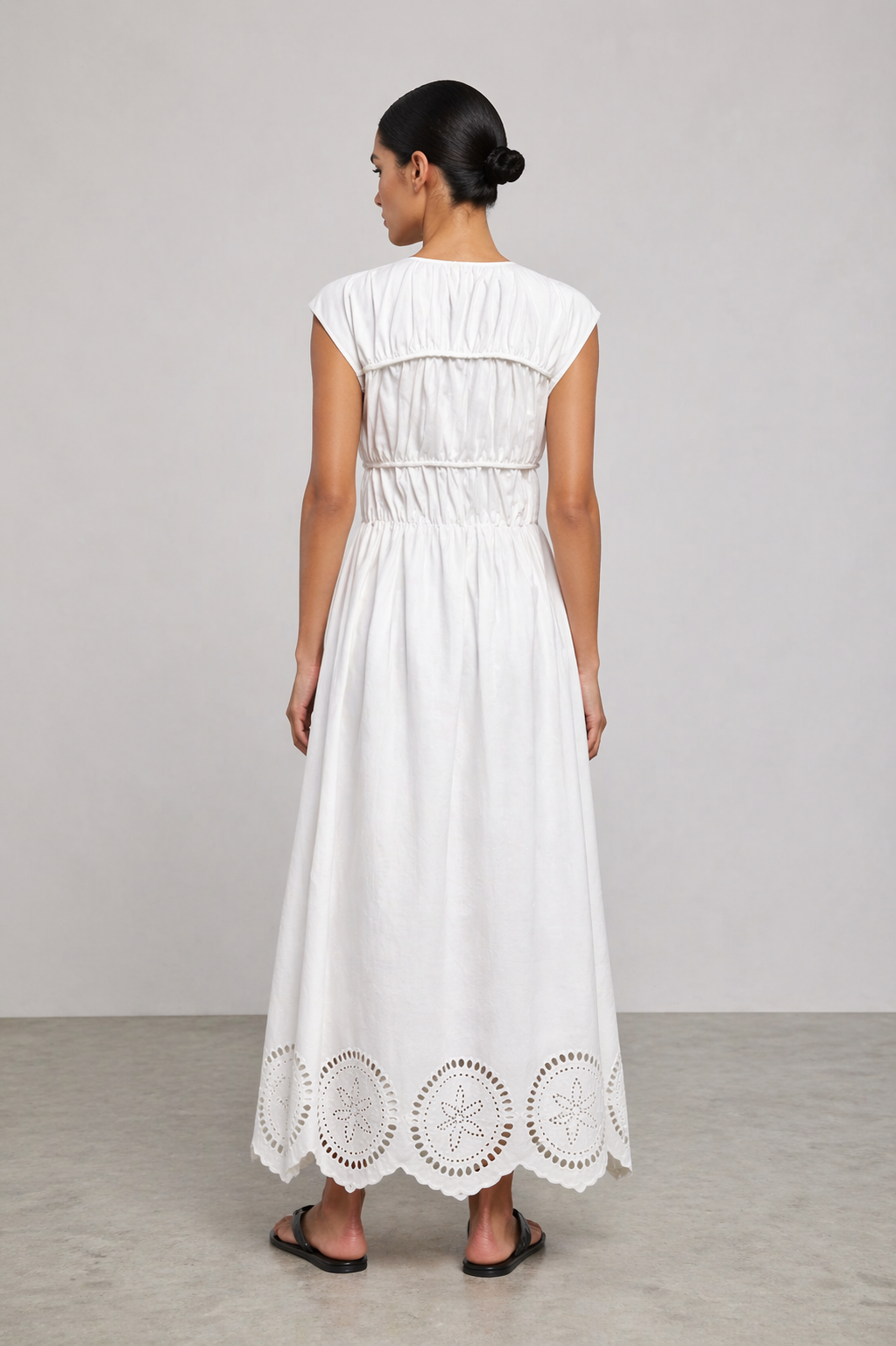 Ari Cotton Blend Maxi Dress