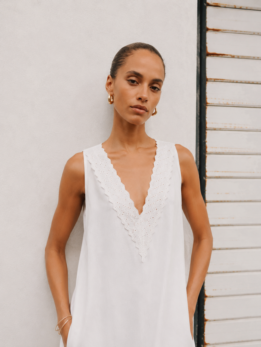 Eva Cotton Mini Dress