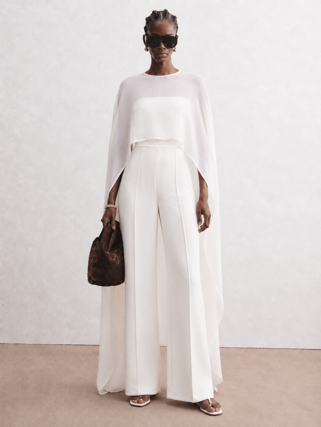 Arlo Jumpsuit with Shawl
