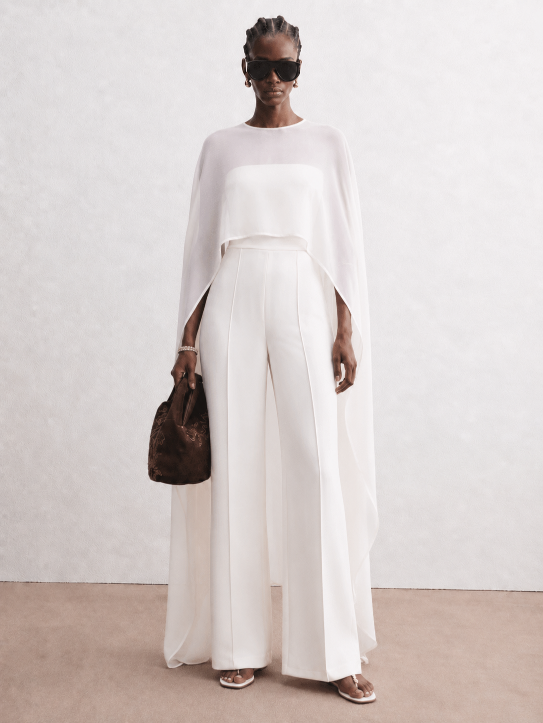 Arlo Jumpsuit with Shawl