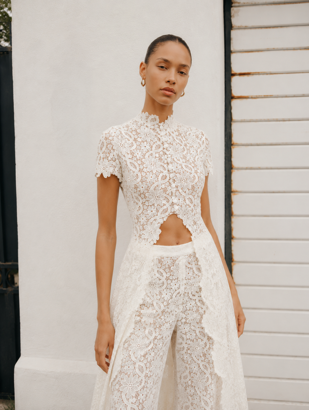 Loana Lace Top & Pants Set