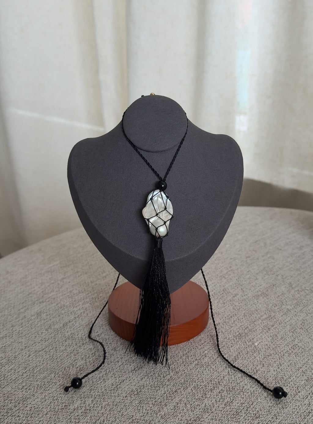 Caspian In The Net Necklace