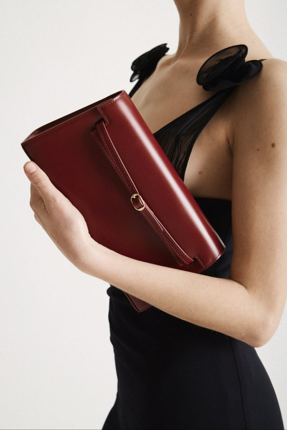 Dark Cherry Shoulder Bag