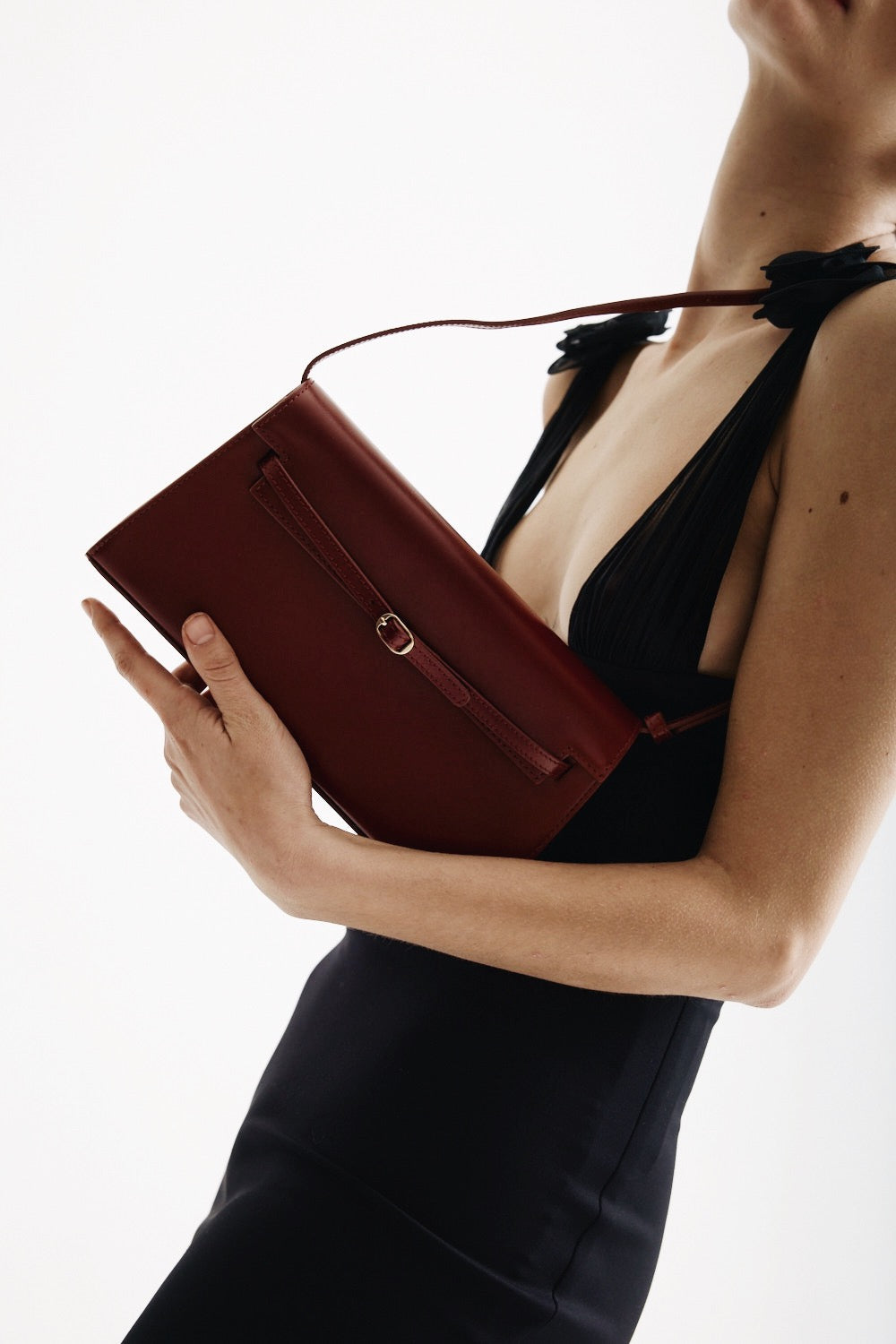 Dark Cherry Shoulder Bag