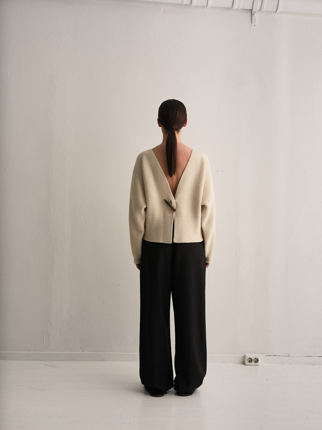 Envelope1976 Horn cardigan Cardigan Cream