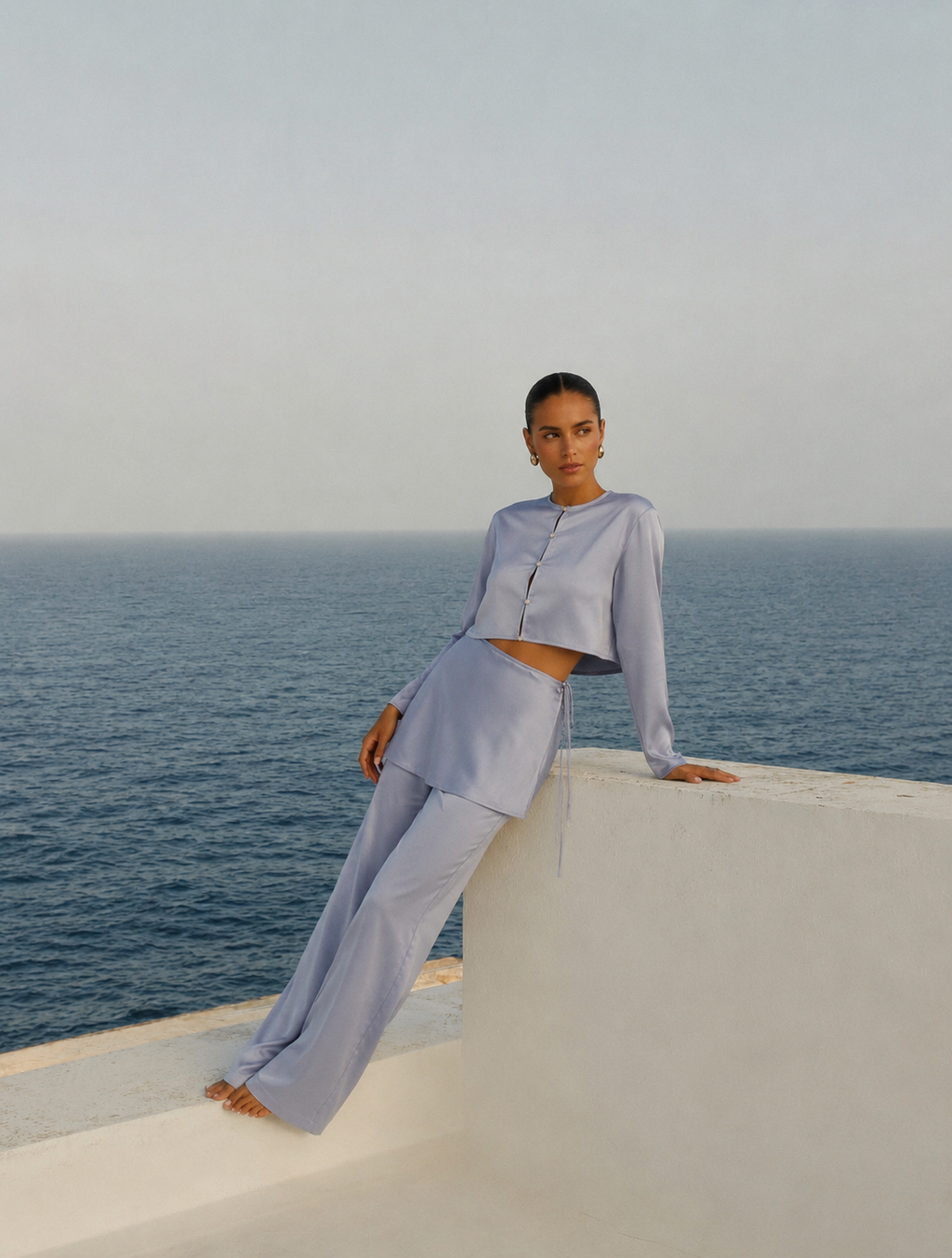Nina Satin Co-ord Set