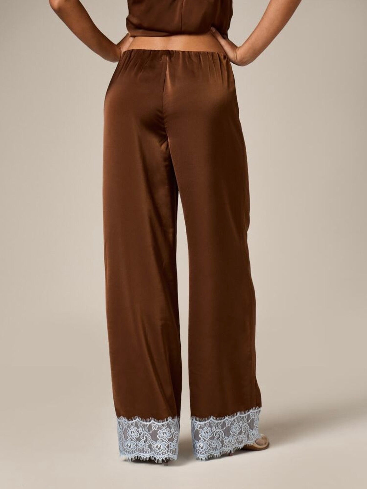 Fredy Satin Lace Pants