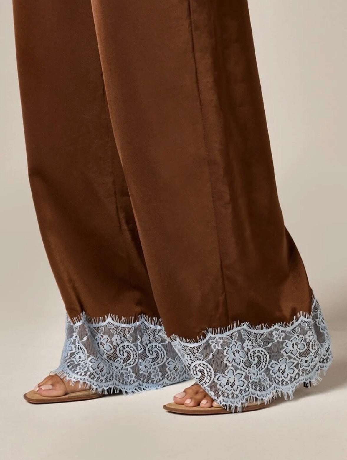 Fredy Satin Lace Pants