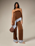 Fredy Satin Lace Top