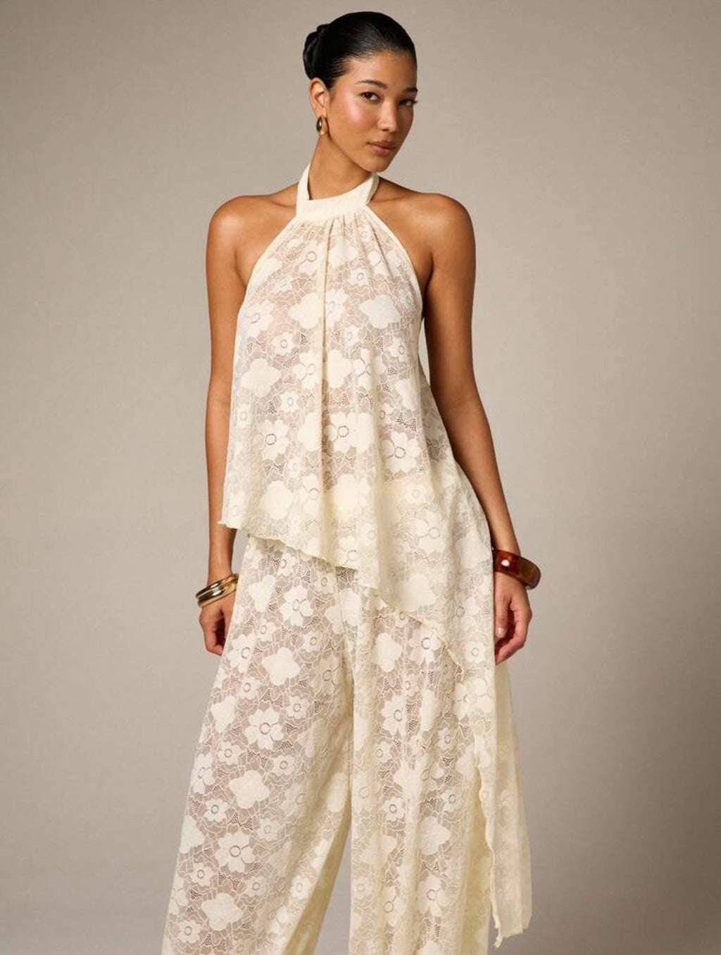Jasmine Lace Floral Top