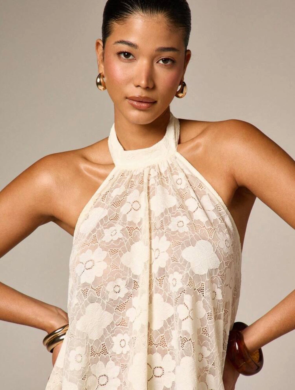 Jasmine Lace Floral Top