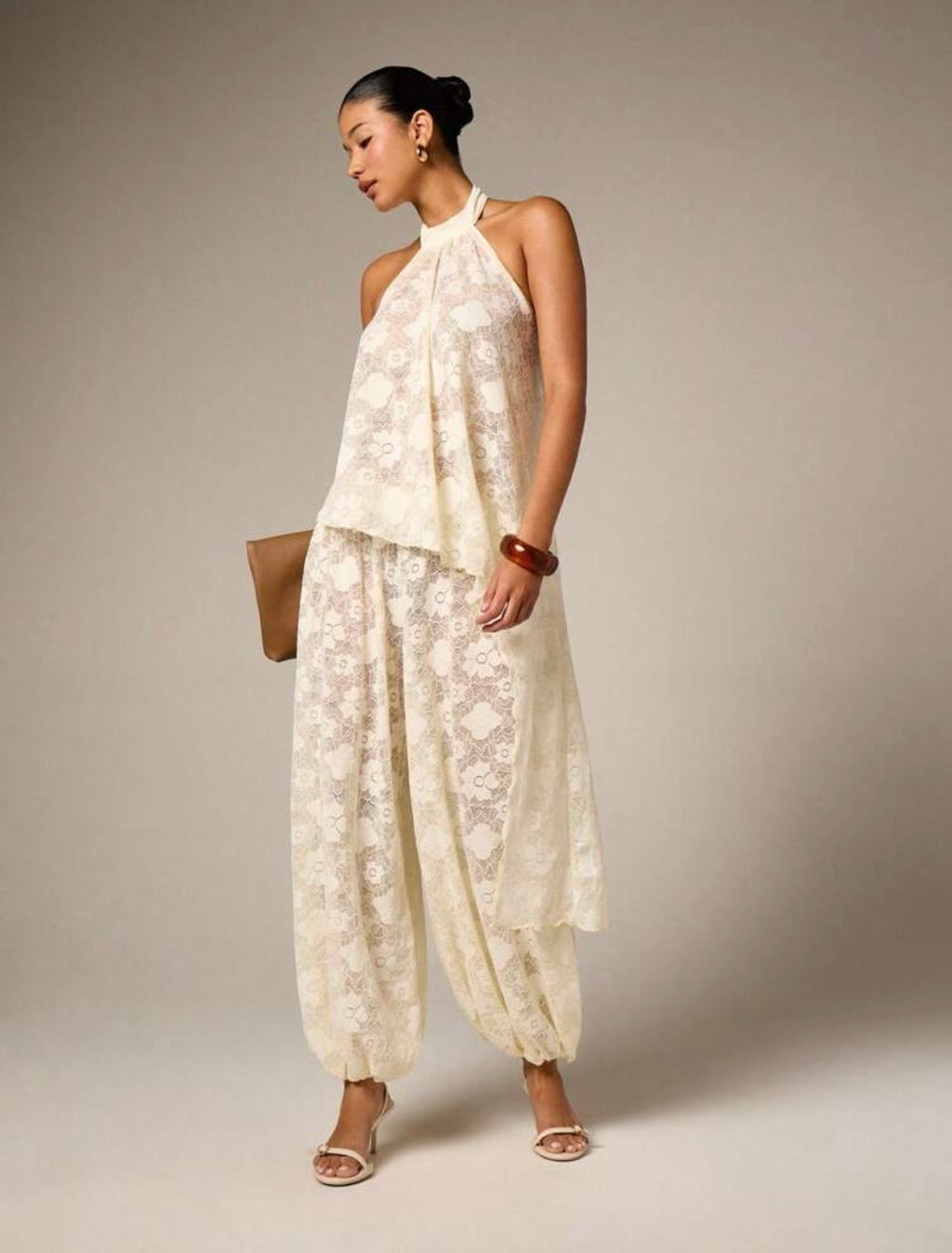 Jasmine Floral Lace Balloon Pants ( Pre-order)