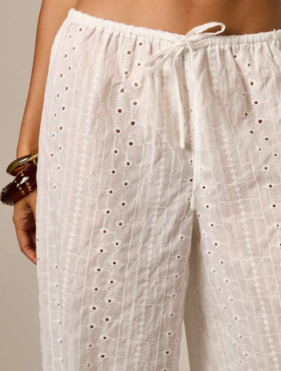 Julies Broderie Pants