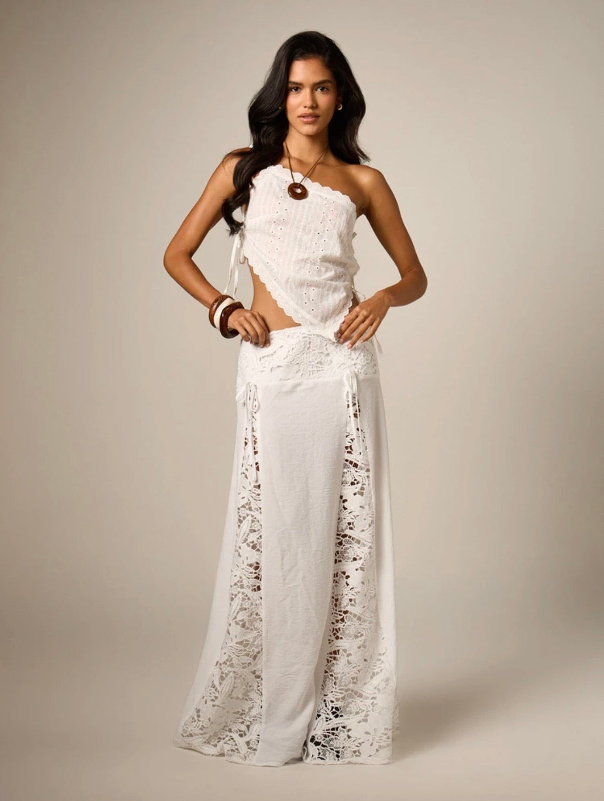 Julies Lace Maxi Skirt
