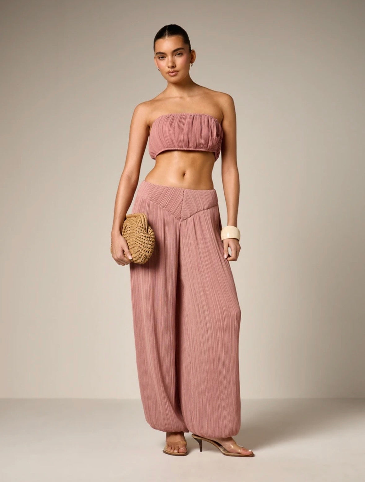 Karen Pleated Co-ord Set