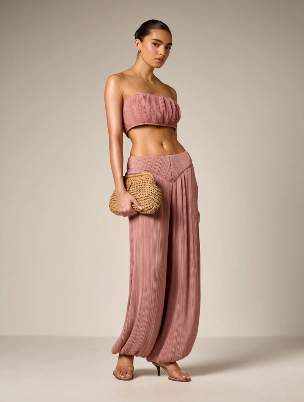 Karen Pleated Co-ord Set