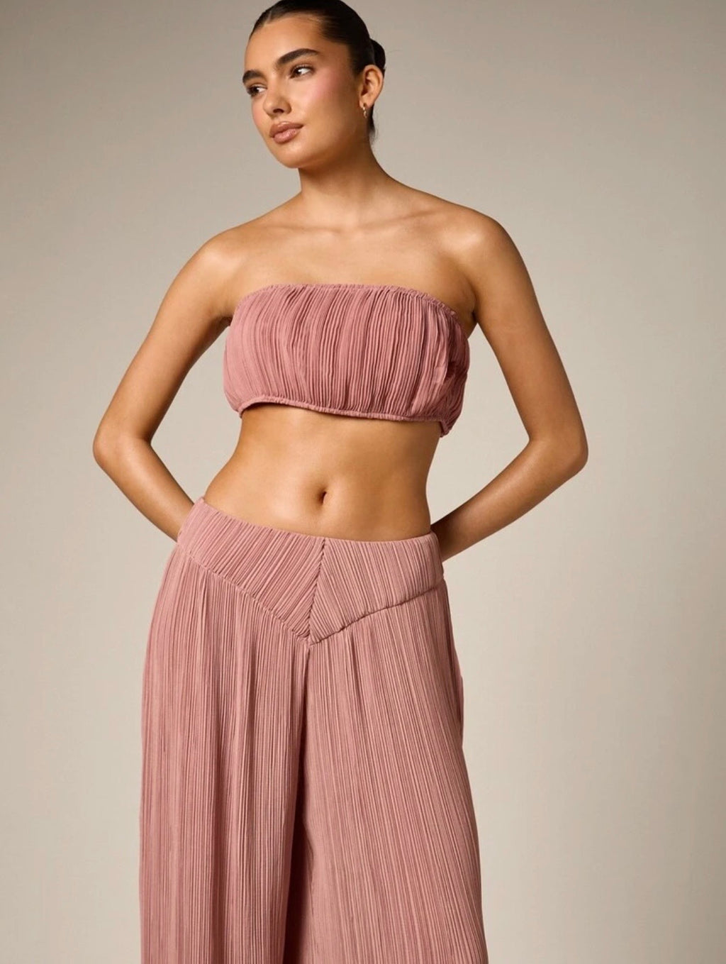 Karen Pleated Co-ord Set
