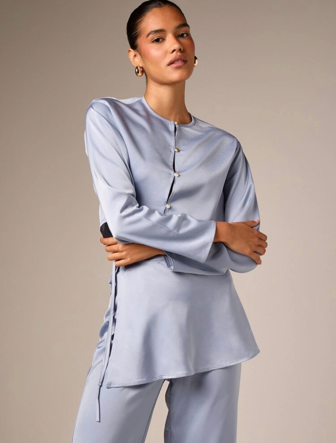 Nina Satin Co-ord Set