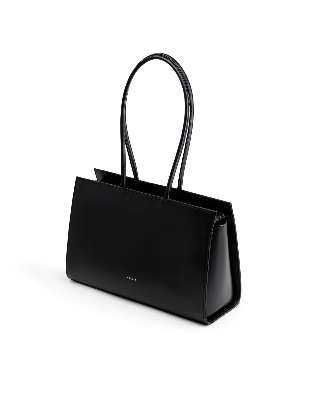 Medium Carolyn Tote Bag in Black